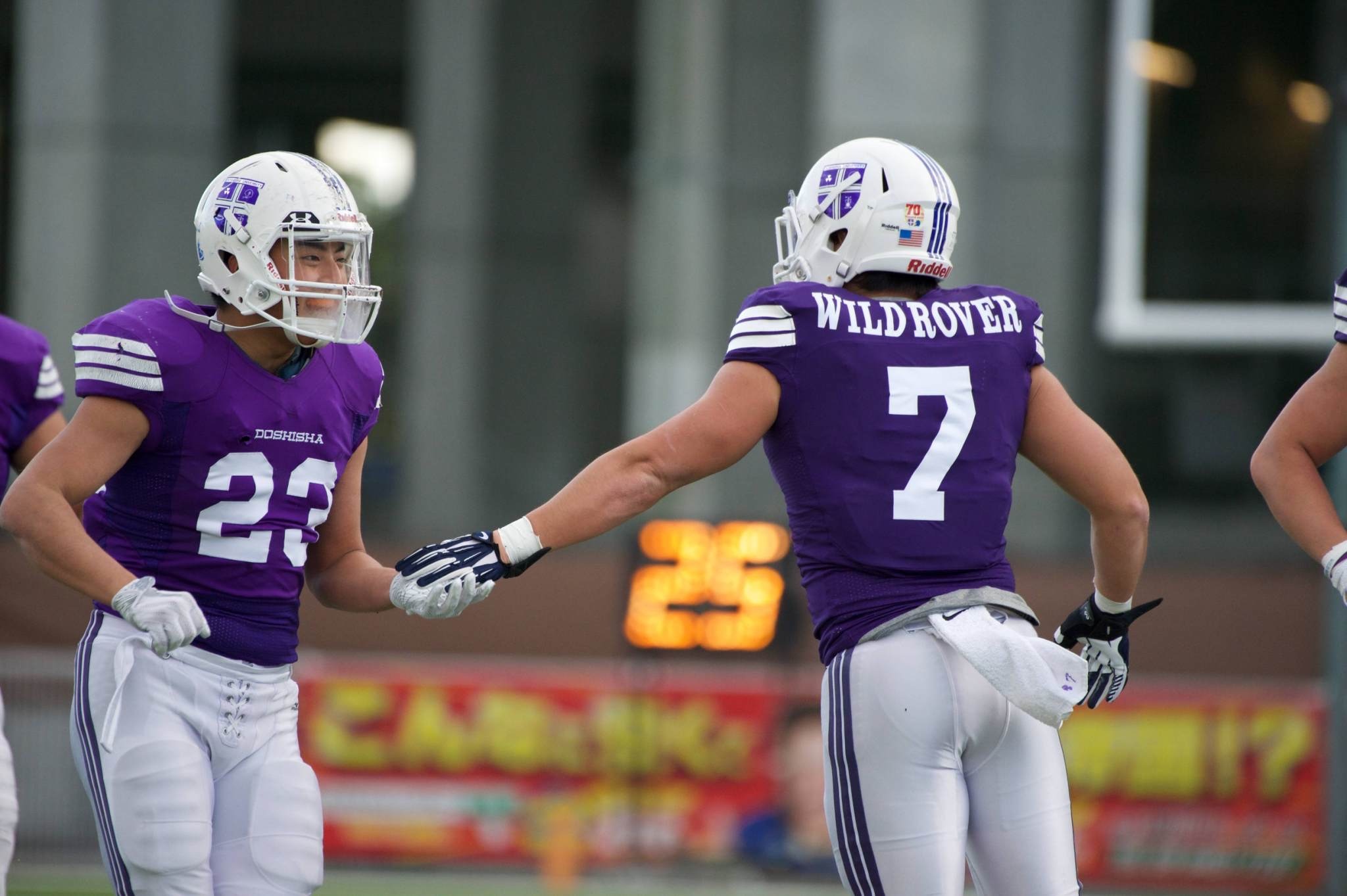 同志社大学アメリカンフットボール部“WILDROVER“選手支給キットバッグ